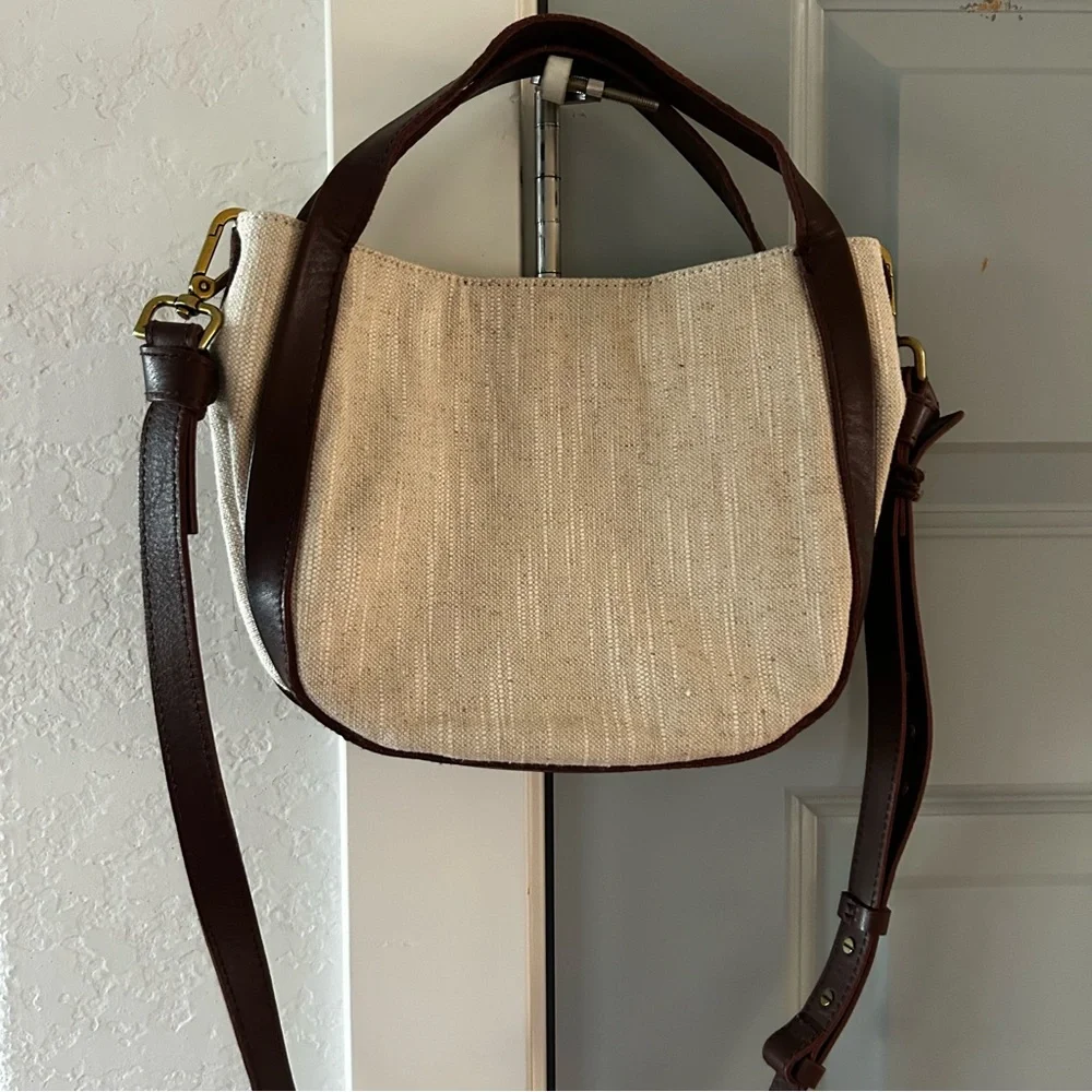 Madewell The Sydney Crossbody Bag: Cotton-Linen Edition